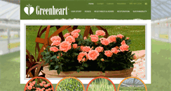 Desktop Screenshot of greenheartfarms.com